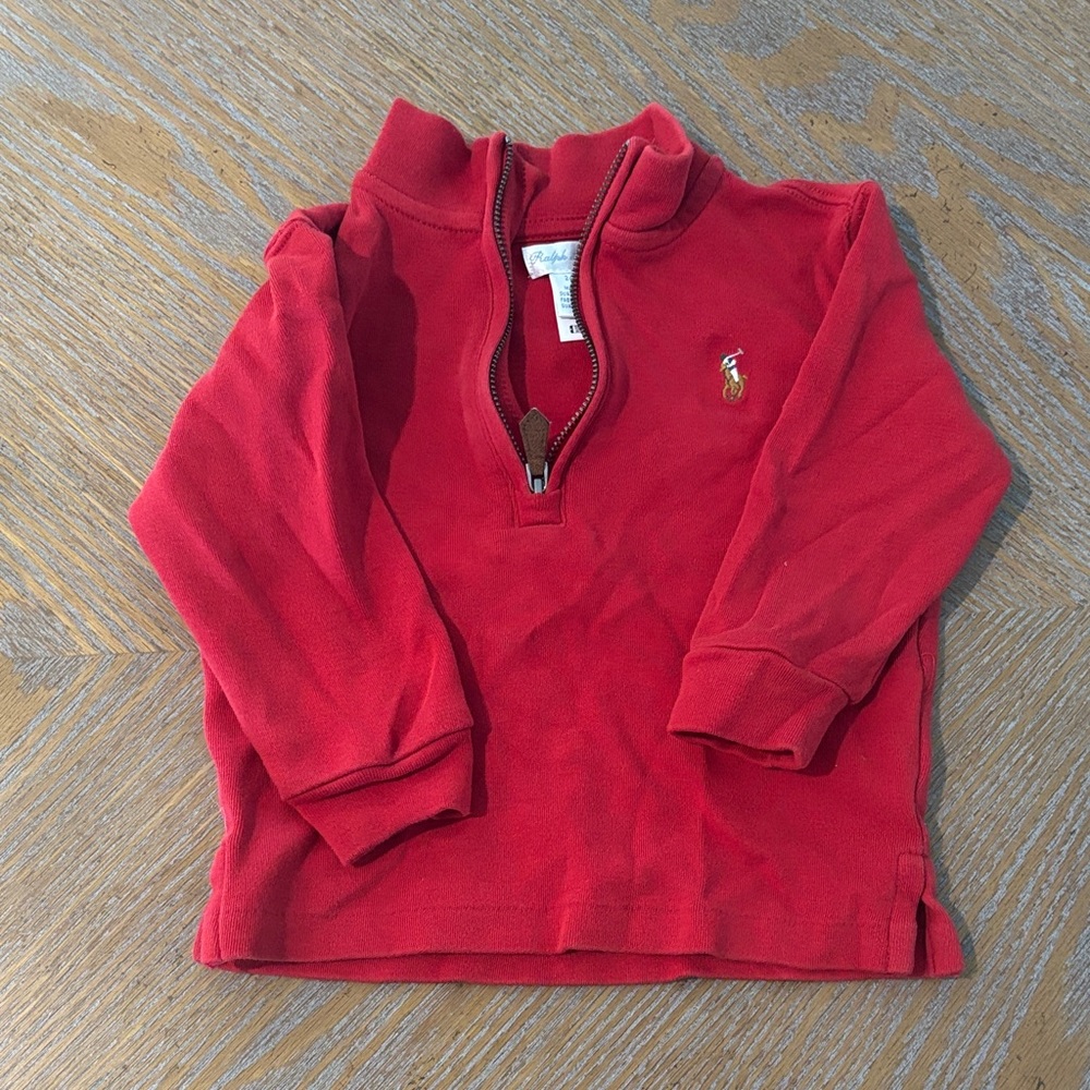 Red Toddler Pullover by Ralph Lauren